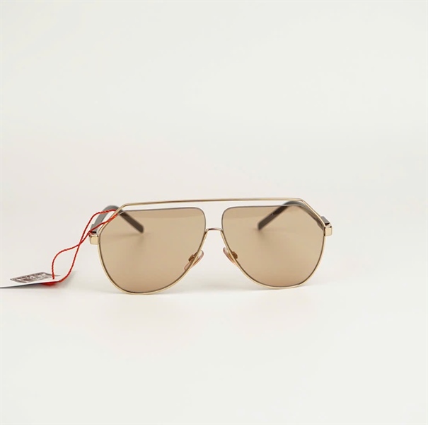 Kính D&G 2266 viền vàng gọng nâu KG+