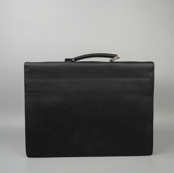 Túi captap đen Prada KG+
