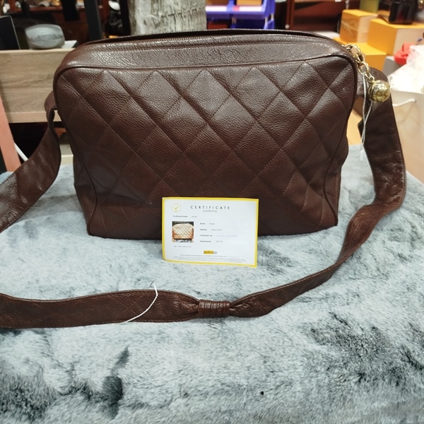 Túi Chanel nâu +