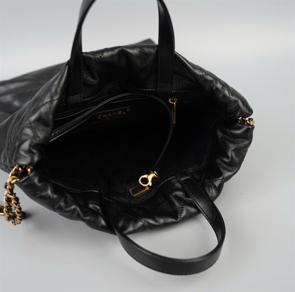 Túi Chanel Hobo đen (KG7P6LN4) sz30 (HC)+