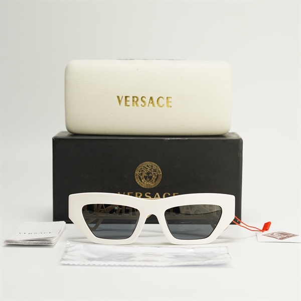 Mắt kính Versace MOD 4432-U Trắng càng kim loại KG+