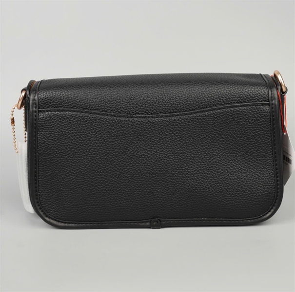 Túi Coach đen 2 strap sz24 +
