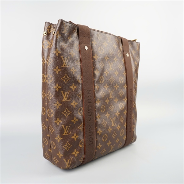 Túi LV Tote hoa nâu có lót form (DU2108) sz32 KG+