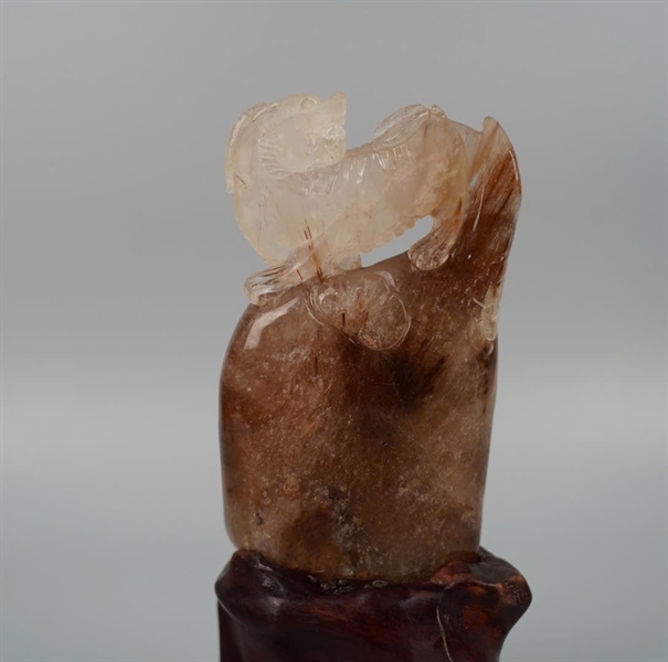 Tác phẩm cụ tỳ hưu tóc nâu (838858) KG+