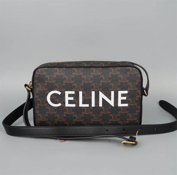 Túi Celine đeo chéo nâu (S-CU-2263) sz23 (A-T) KG+