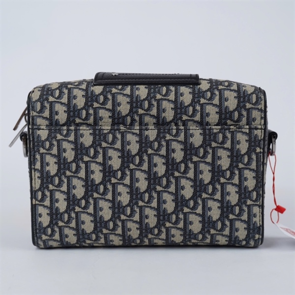 Túi Dior đeo chéo xám kèm lót form (16-BO-0242) sz22 KG+