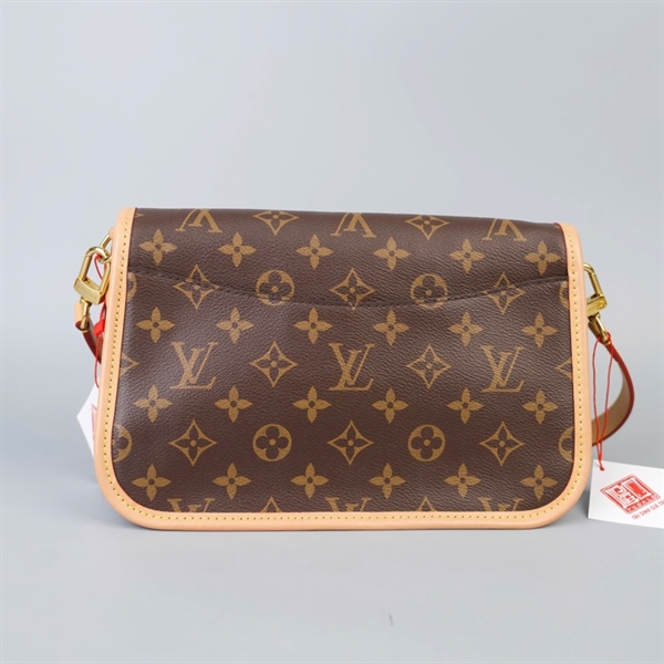 Túi LV hoa nâu 2 strap sz24 (BQ) KG+