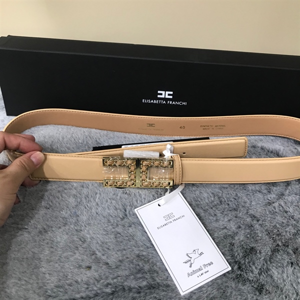 Thắt Lưng nữ Elisabetta Franchi Màu Nude KG+