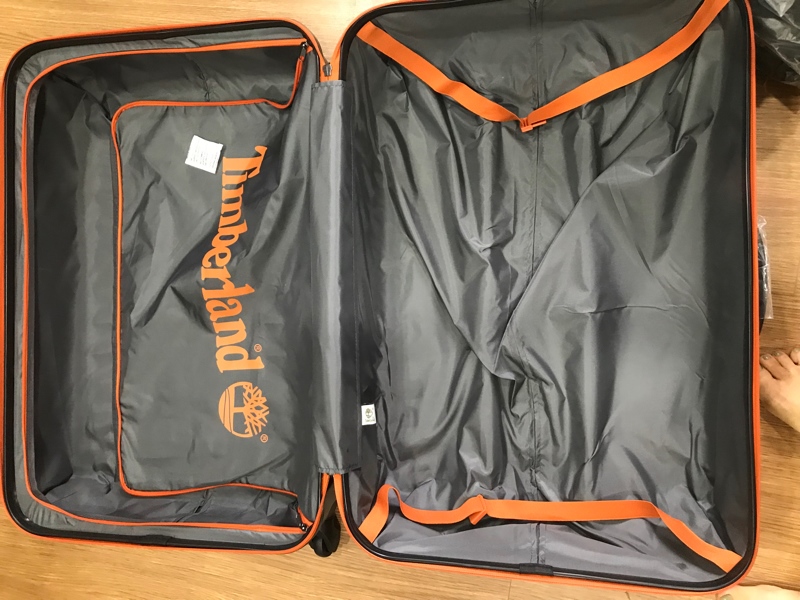 Vali Timberland màu xanh rêu size 70x47x30 KG+
