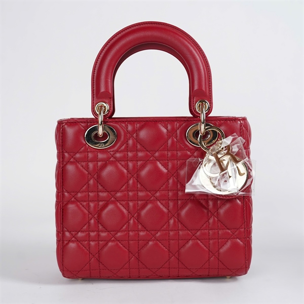 Túi Dior Lady đỏ (18-MA-0199) szS +