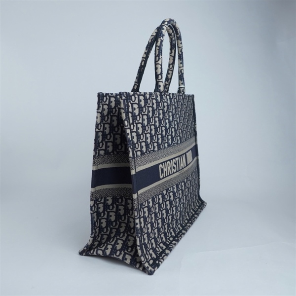 Túi Dior Tote xanh xám (50-MA-0242) sz42 (BQ) KG+