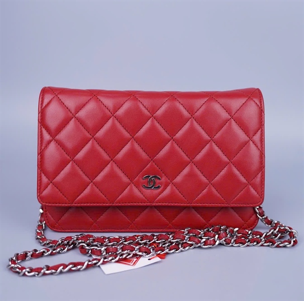 Túi Chanel Woc đỏ (17826544) sz19 +