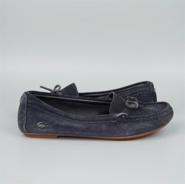 Giày Lacoste đen sz38 KG+