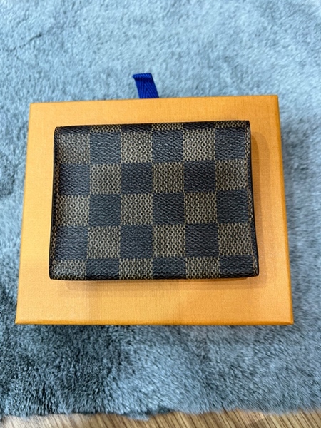 Ví card LV ô vuông nâu +