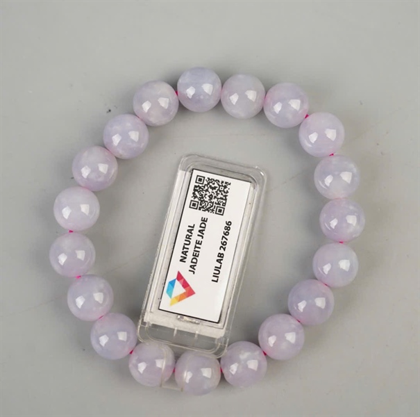 Vòng nếp băng tím 267686 Myanmar KG+