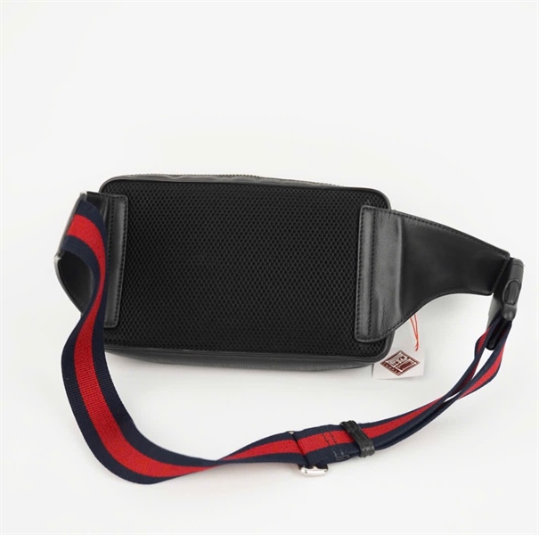 Túi GG đeo chéo màu đen dây xanh đỏ sz23 ( KG) +