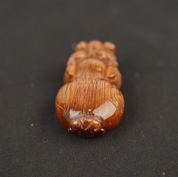 Cụ Tỳ Hưu tóc nâu KG+