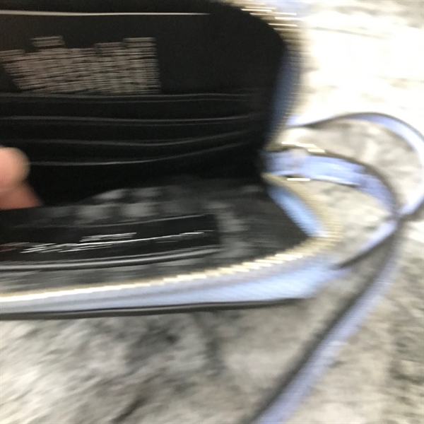 Túi Karl Lagerfeld Hình Người Màu Xanh Dương KG+