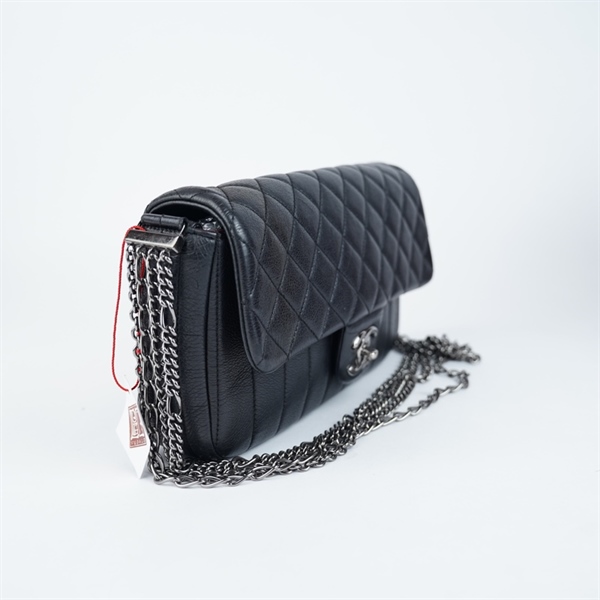 Túi Chanel Quilted Multi đen (19585797) sz25 (A-T) KG+