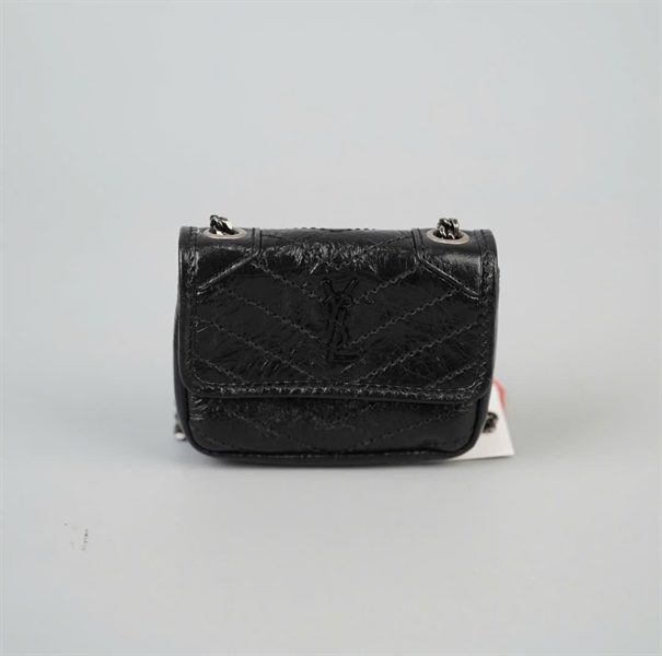 Túi YSL đen sz8 +