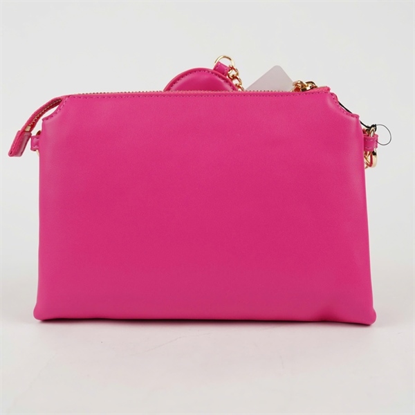 Túi Love Moschino hồng sz24 +