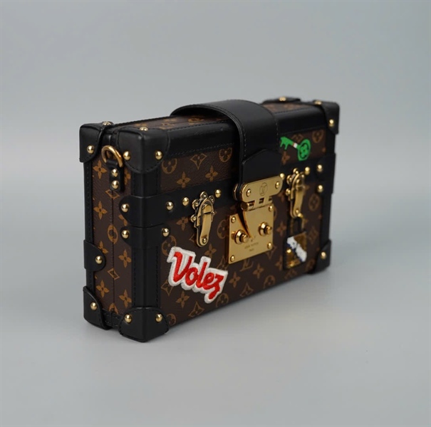 Túi LV Trunk hoa nâu in hình (DU4118) sz20 (BMC)+