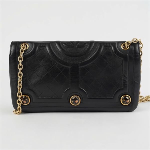 Túi Chanel đeo chéo đen (17684960) sz26 (A-T) KG+