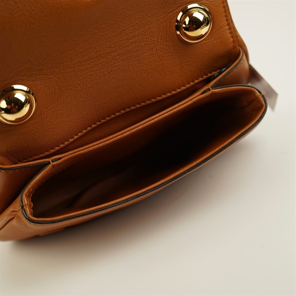 Túi GG đeo chéo nâu kèm 2strap (G038024772) sz21 KG+