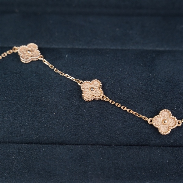 Vòng tay Van Cleef hoa vàng (JD020159) (HC) +