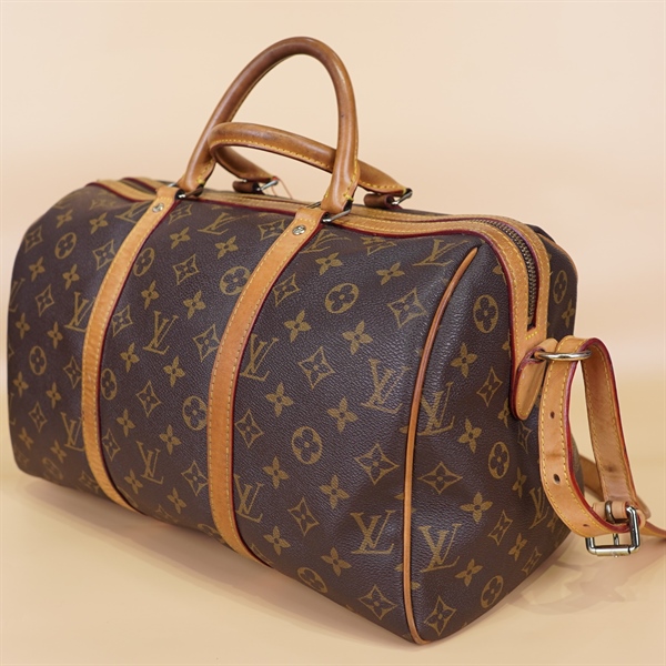 Túi LV hoa nâu 35cm KG+