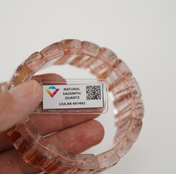 Vòng bản thạch anh tóc đỏ 497492 KG+