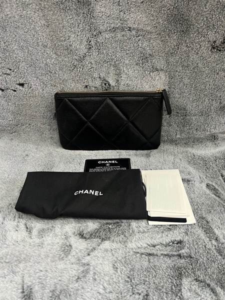 Túi chanel đen lòng đỏ +
