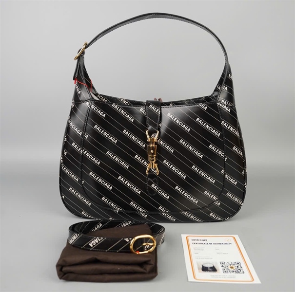 Túi GG Jackie 1961 đen (636712498879) sz34 KG+