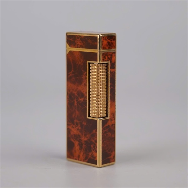 Bật lửa Dunhill nâu hình rồng (RE24163) KG+