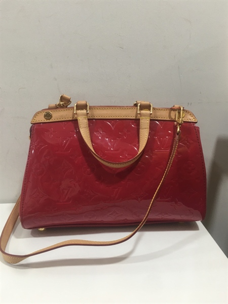 Túi LV đỏ bóng KG+