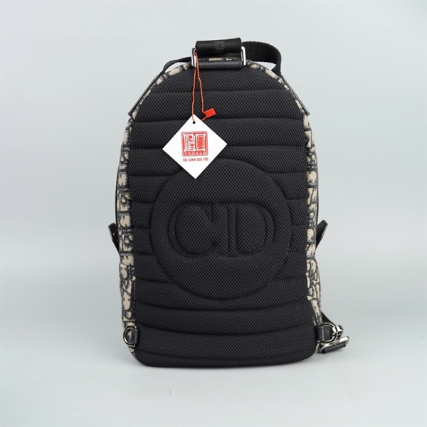 Túi Dior đeo chéo xám sz20 (BQ) KG+