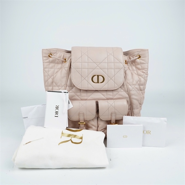 Balo Dior hồng nude (10-MA-1224) sz22x11x28 (MV) KG+