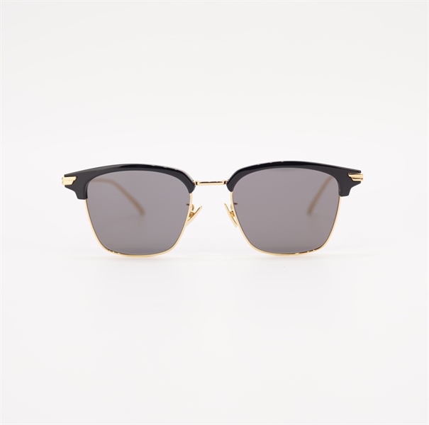 Kính râm Bottega viền vàng KG+