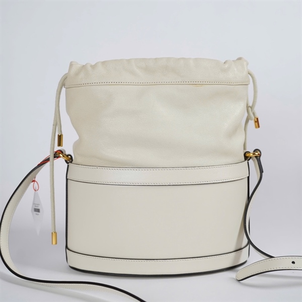Túi GG Bucket trắng (002118-000926) sz22 KG+