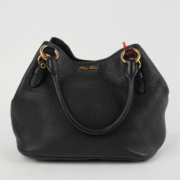 Túi Miu Miu Handle đen sz24 (HN) KG+