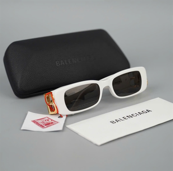 Kính Balenciaga trắng BB0096S 011 (51-18-130) KG+
