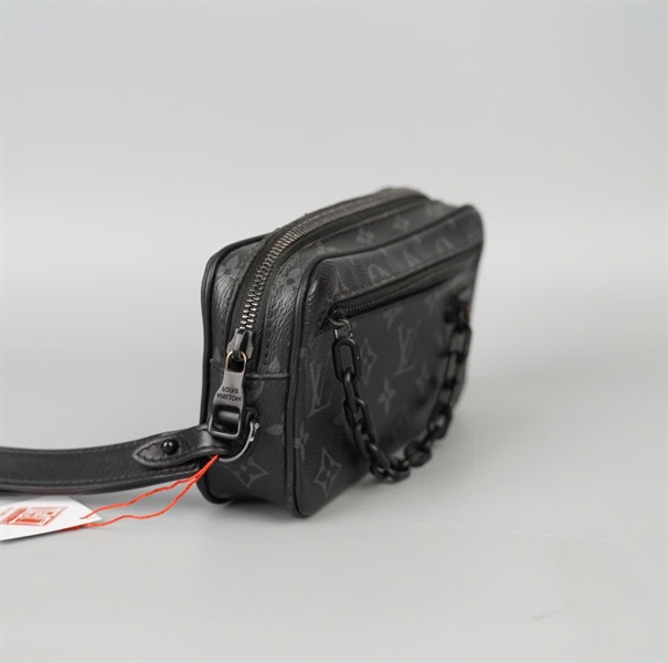 Túi LV Clutch Volga hoa đen (FS3159) sz20 (BQ) KG+