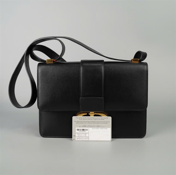 Túi Dior Montaigne đen khóa vàng sz24 KG+