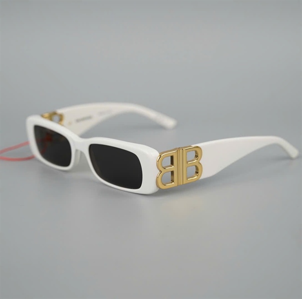 Kính Balenciaga trắng BB0096S 011 (51-18-130) KG+