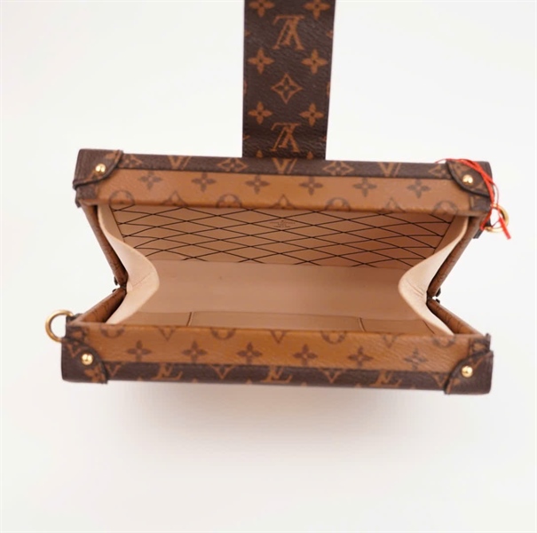 Túi LV Trunk hoa nâu size 20 (BMC) +