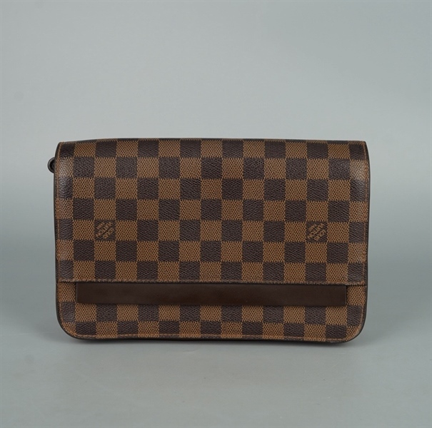Túi LV Clutch ô vuông nâu sz24 (LT) KG+