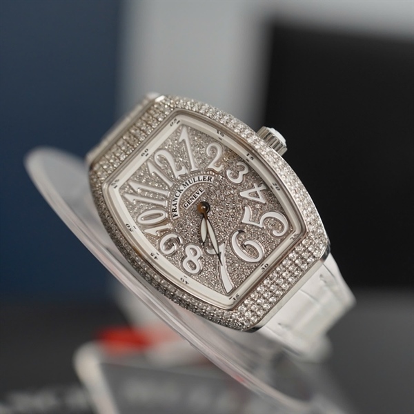 Đồng hồ Franck Muller trắng full kim 2356 (HC)+