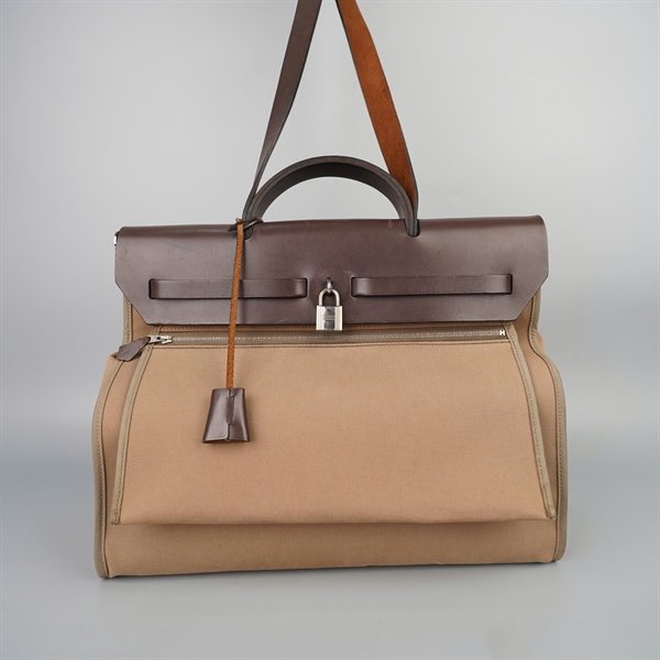 Túi Hermes nâu kèm ổ + chìa sz38 KG+