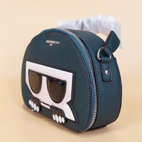 Túi Karl Lagerfeld Xanh Lá Hình Cung KG+