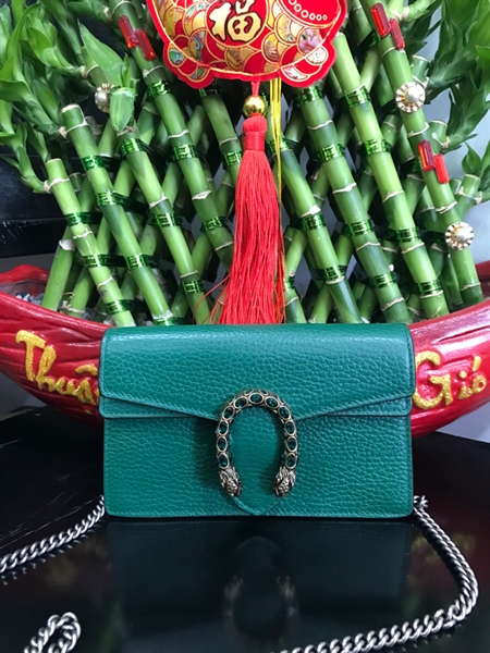 Túi GG Đầu Rồng Xanh Lá+